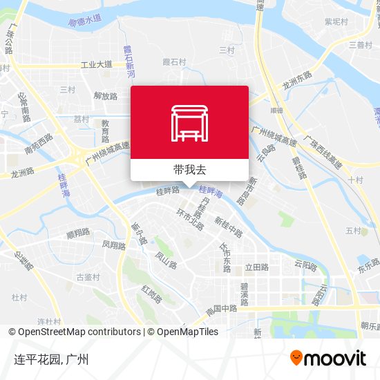 连平花园地图