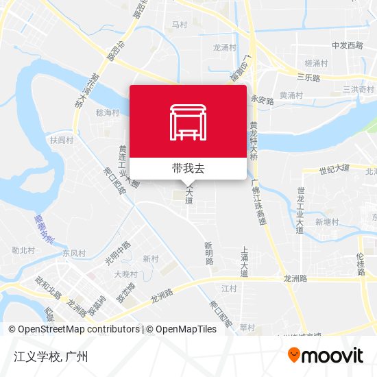 江义学校地图