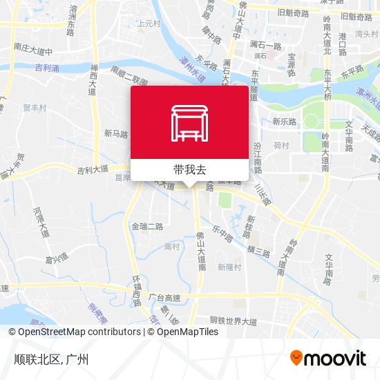 顺联北区地图