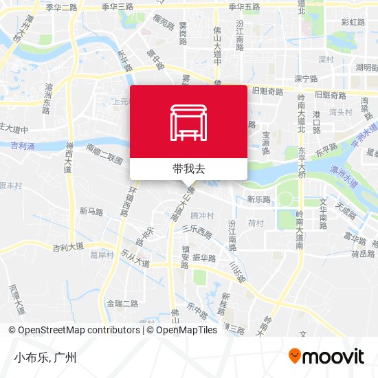 小布乐地图