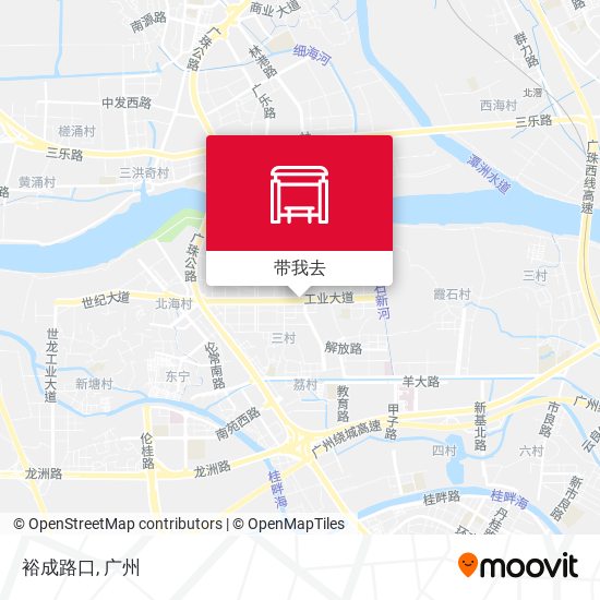裕成路口地图