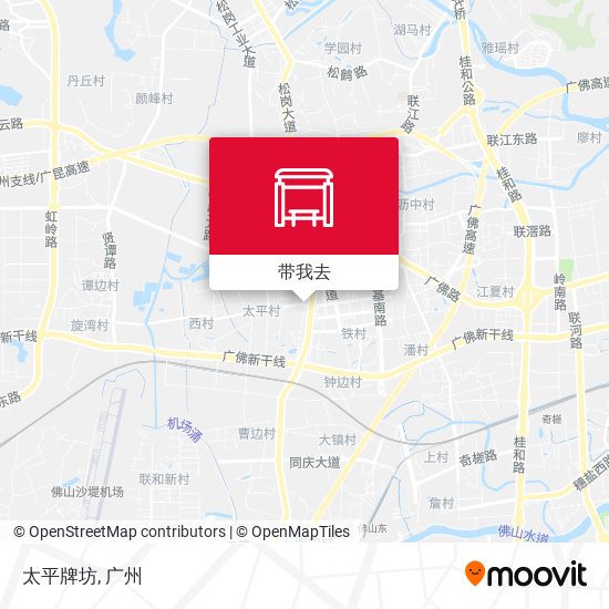 太平牌坊地图
