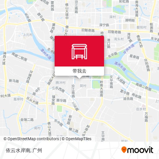 依云水岸南地图