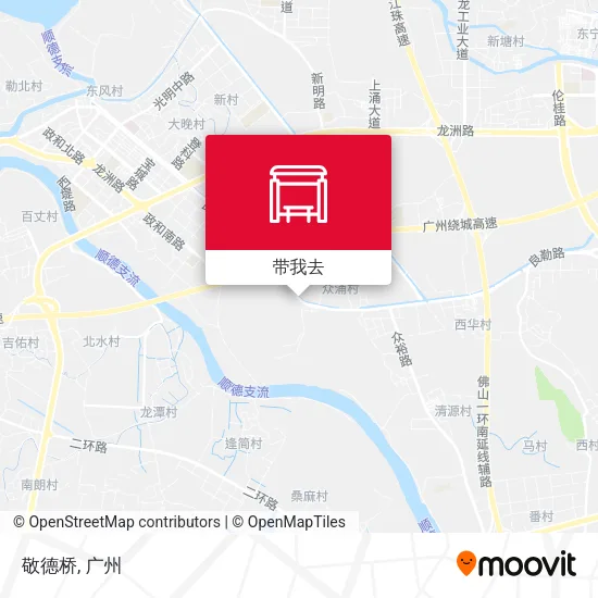 敬德桥地图