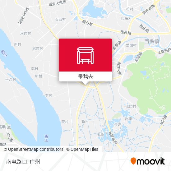 南电路口地图