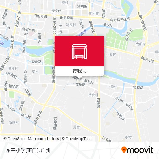 东平小学(正门)地图