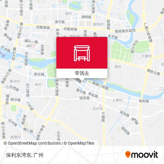 保利东湾东地图