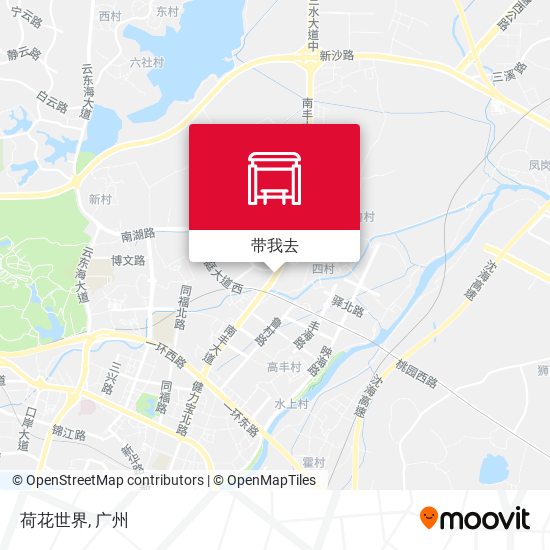 荷花世界地图