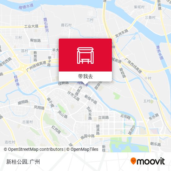 新桂公园地图