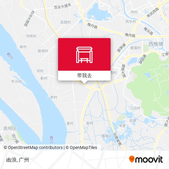 凼浪地图