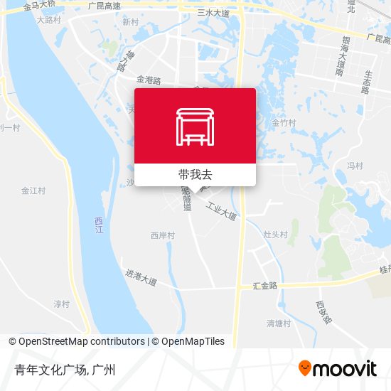 青年文化广场地图