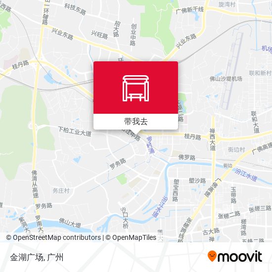 金湖广场地图