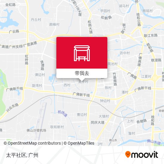 太平社区地图