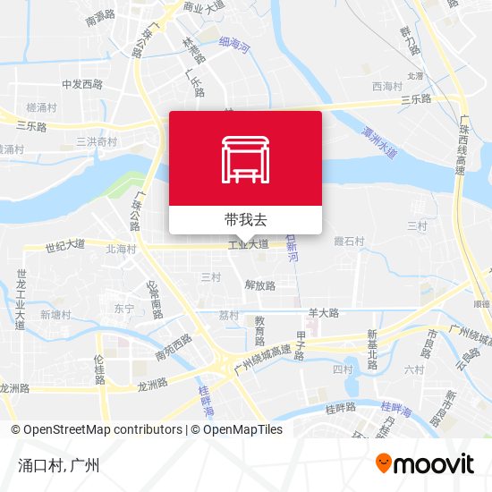涌口村地图