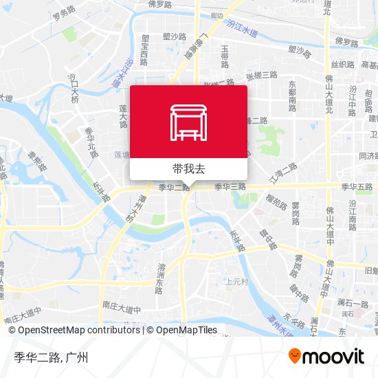 季华二路地图