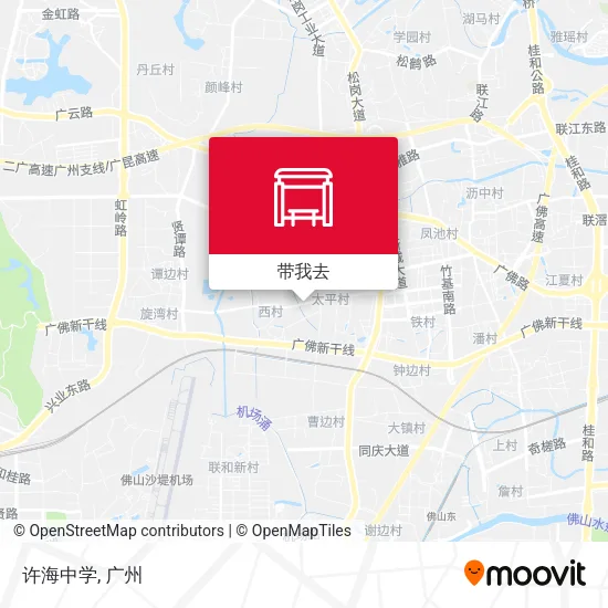 许海中学地图