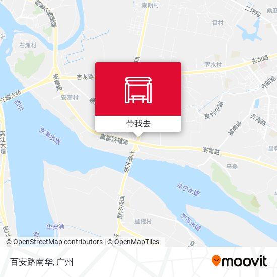 百安路南华地图