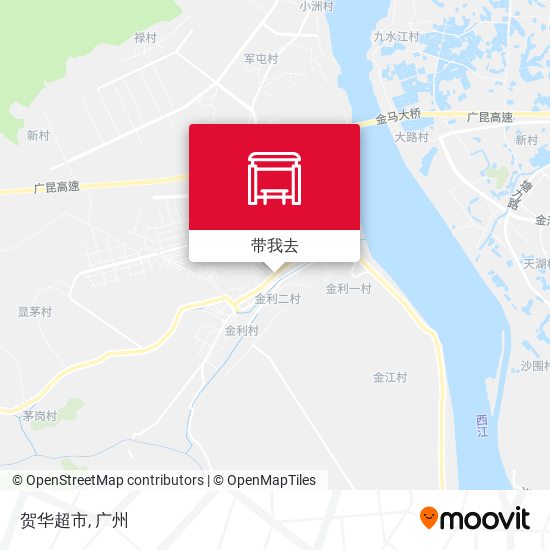 贺华超市地图