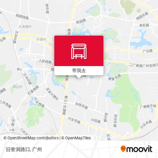 旧誉洞路口地图