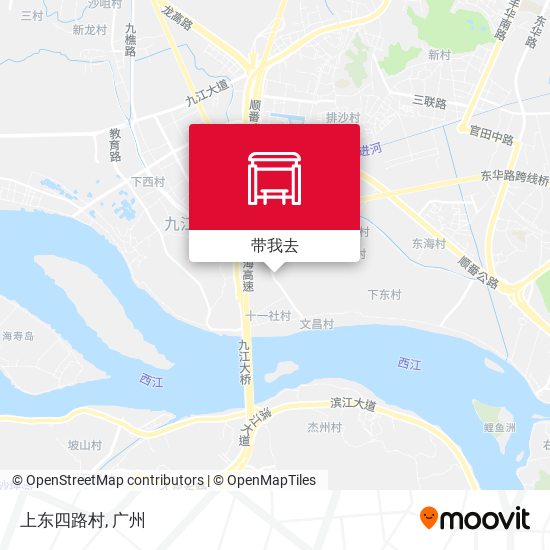 上东四路村地图
