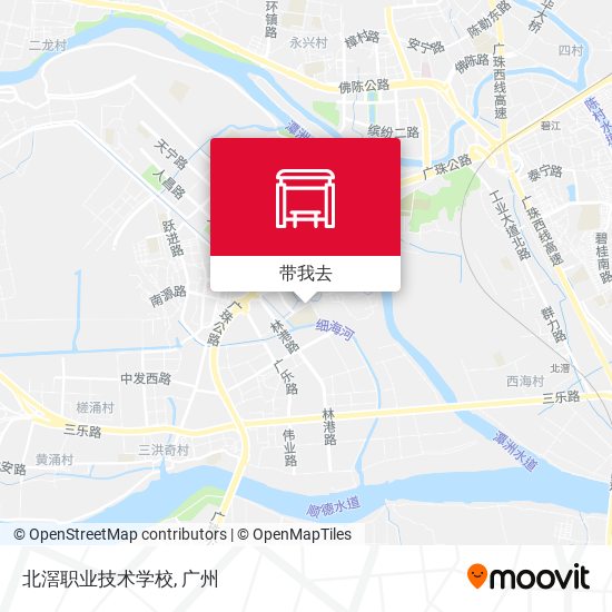 北滘职业技术学校地图