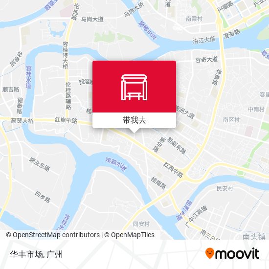 华丰市场地图