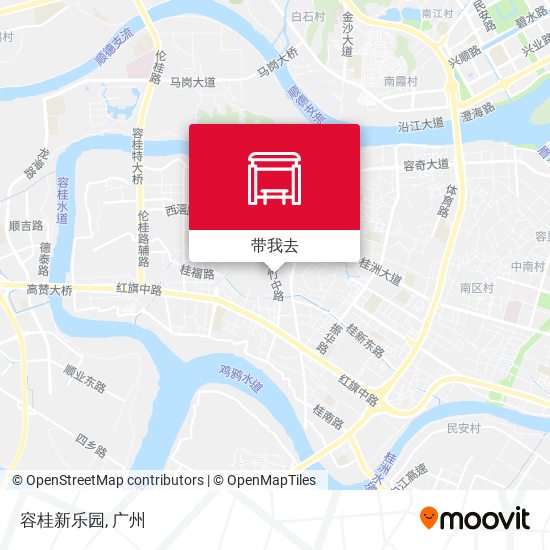 容桂新乐园地图