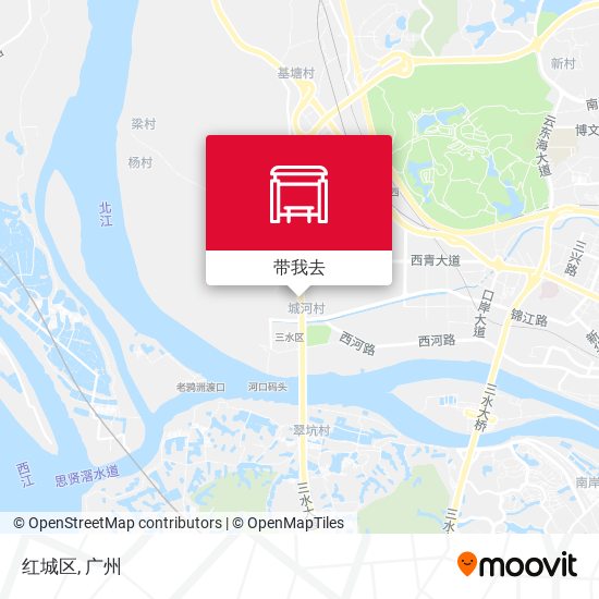 红城区地图