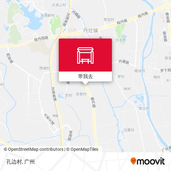 孔边村地图