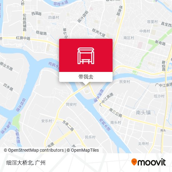 细滘大桥北地图