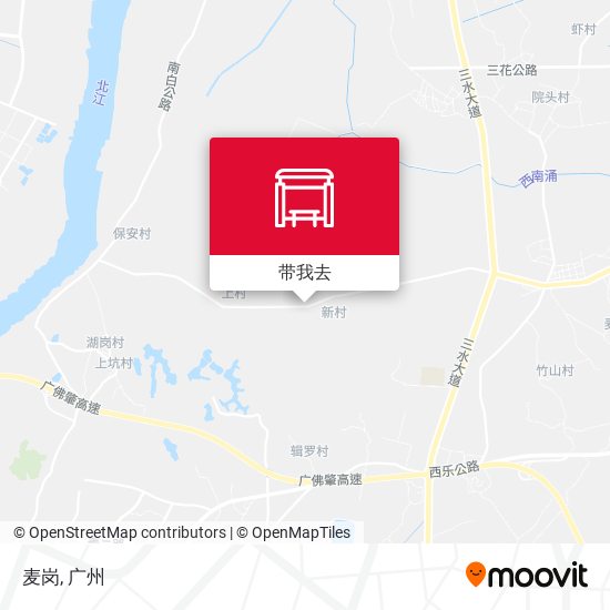 麦岗地图