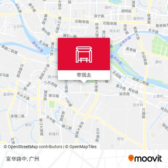 富华路中地图