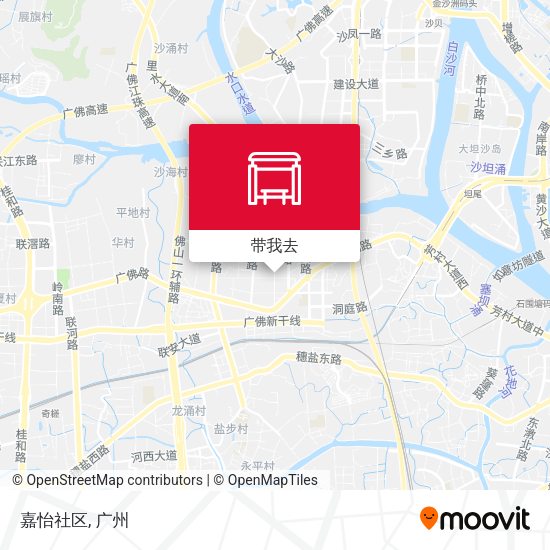 嘉怡社区地图