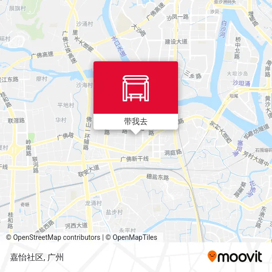 嘉怡社区地图