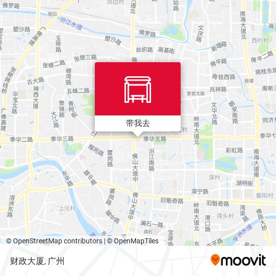 财政大厦地图