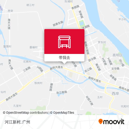 河江新村地图