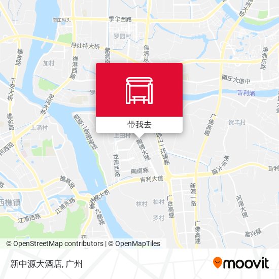 新中源大酒店地图