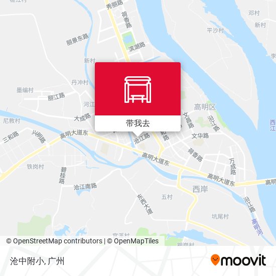 沧中附小地图