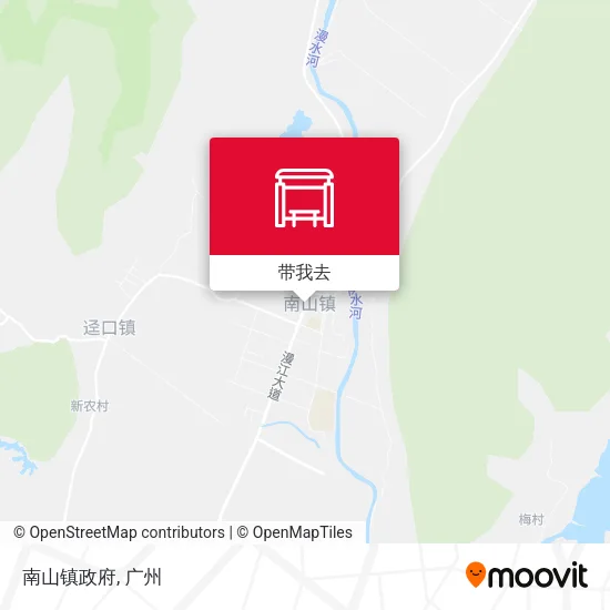 南山镇政府地图