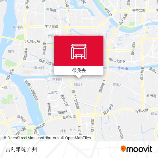 吉利邓岗地图