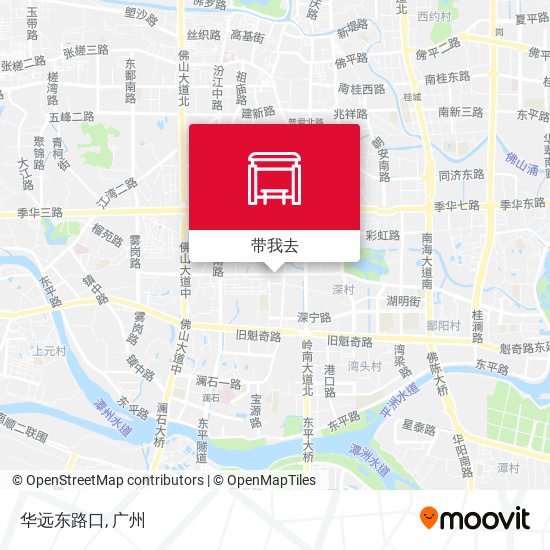 华远东路口地图