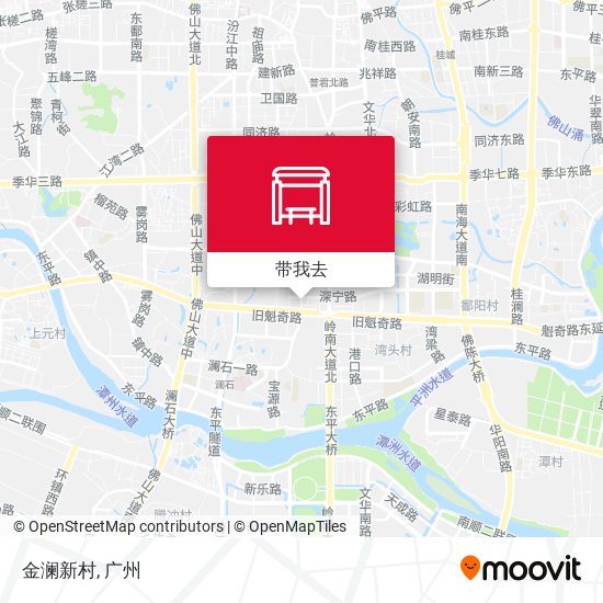 金澜新村地图