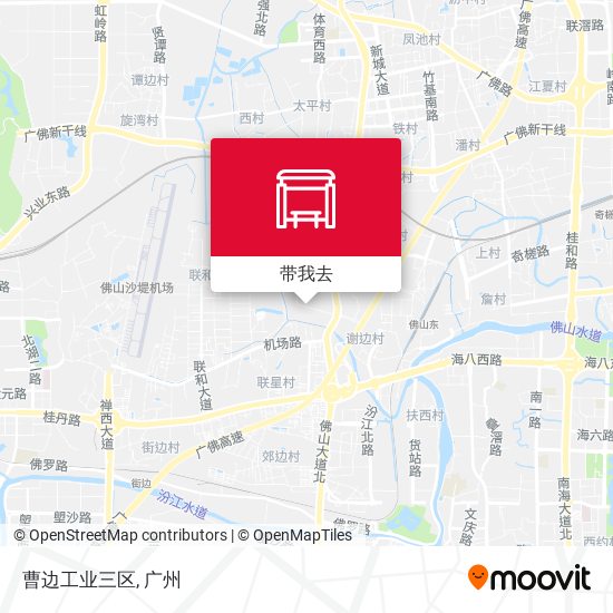 曹边工业三区地图