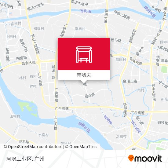 河滘工业区地图