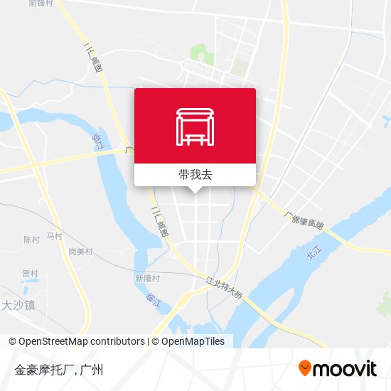 金豪摩托厂地图