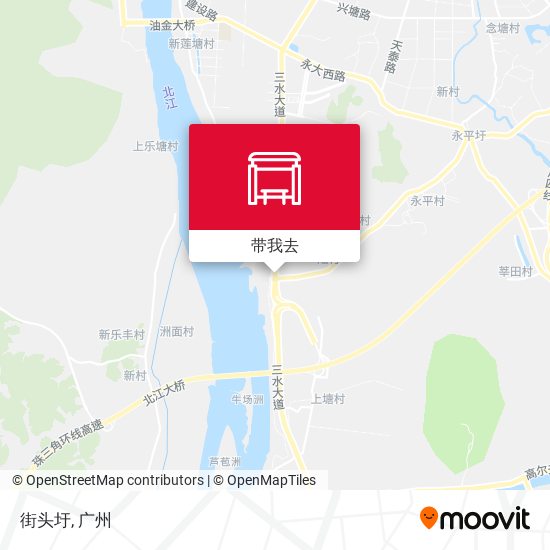 街头圩地图