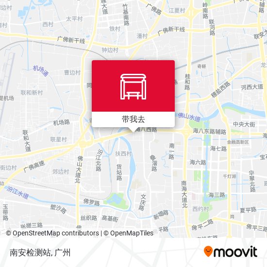 南安检测站地图