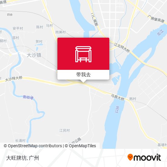 大旺牌坊地图