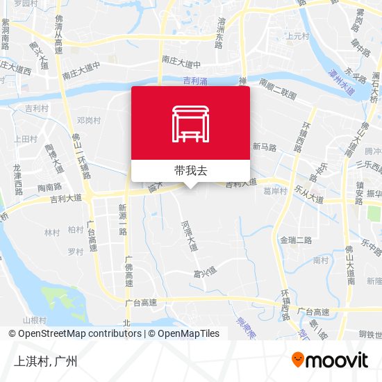 上淇村地图