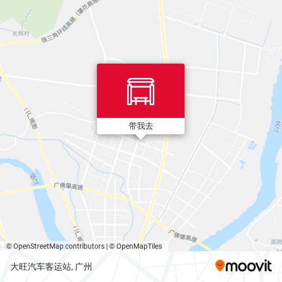 大旺汽车客运站地图